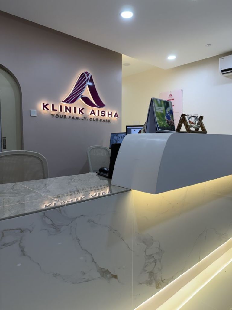 Klinik Aisha Bertam Impian, Melaka - Klinik Keluarga Pilihan Ibu dan Anak (Doktor Wanita, Antenatal & Rawatan Am)